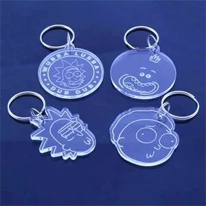 Acrylic Keychains Engraving