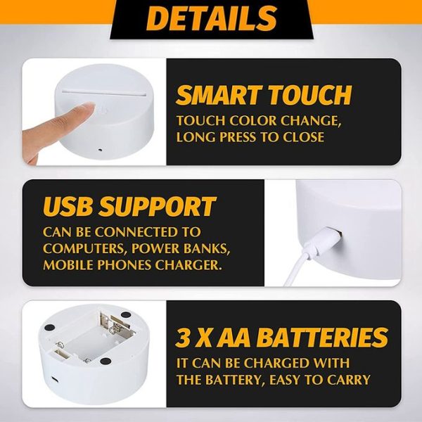 3D LED Light Base - Image 7