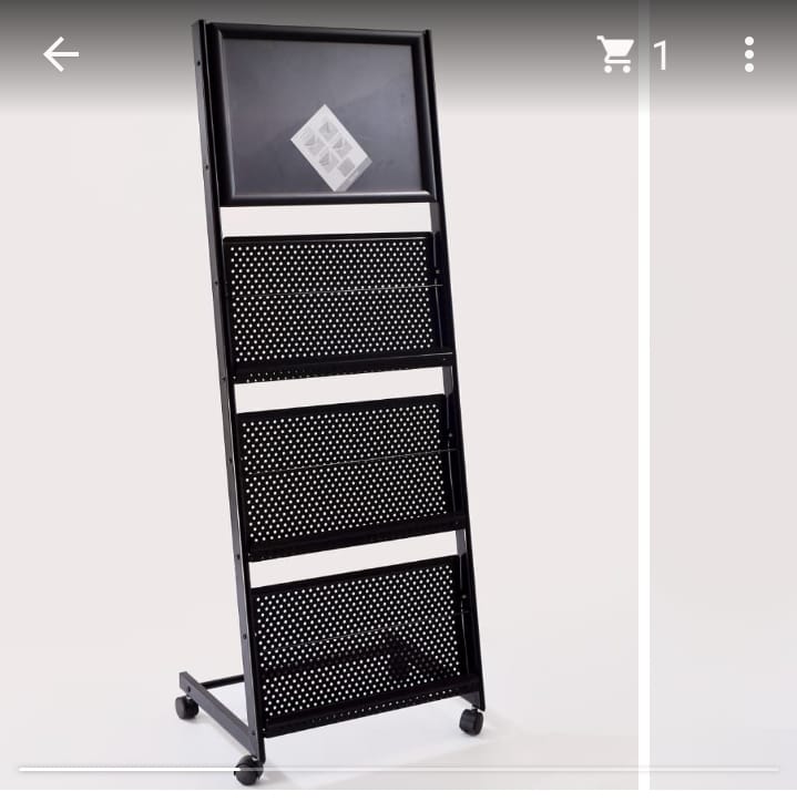 Non-Foldable Brochure Stand