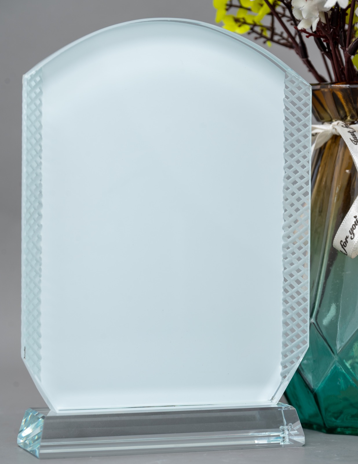 Dome Crystal Award Trophy