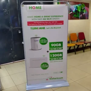 Door Frame Banner Stand