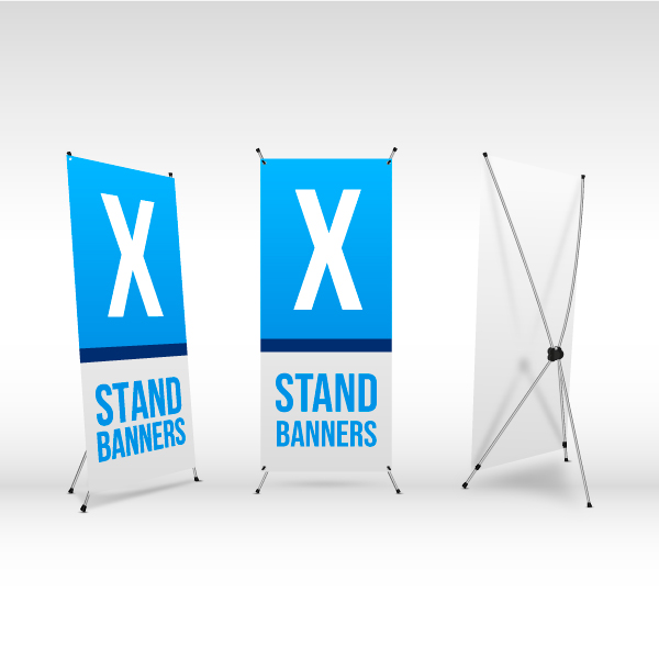 X Stand Display Banner