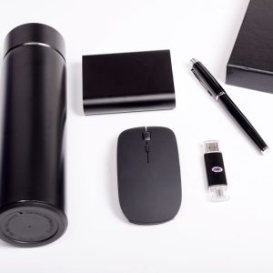 Executive Gift Set with Flask and Power Bank