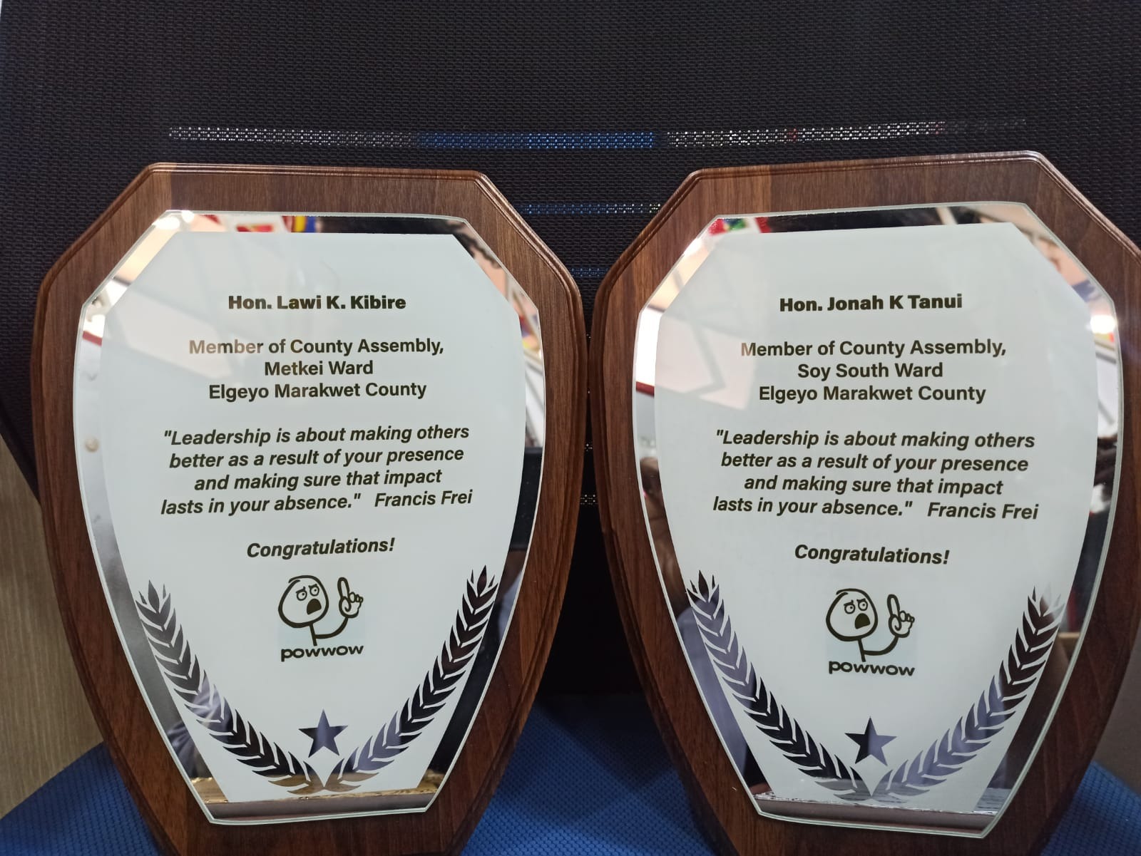 Round Corners Shield Award