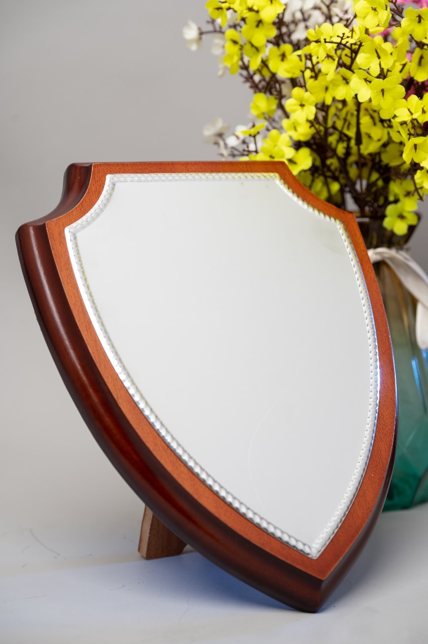 Wooden Shield Award Plaque