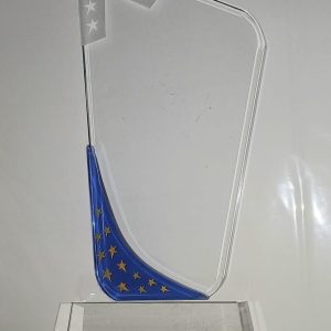 Glass Star Award Trophy