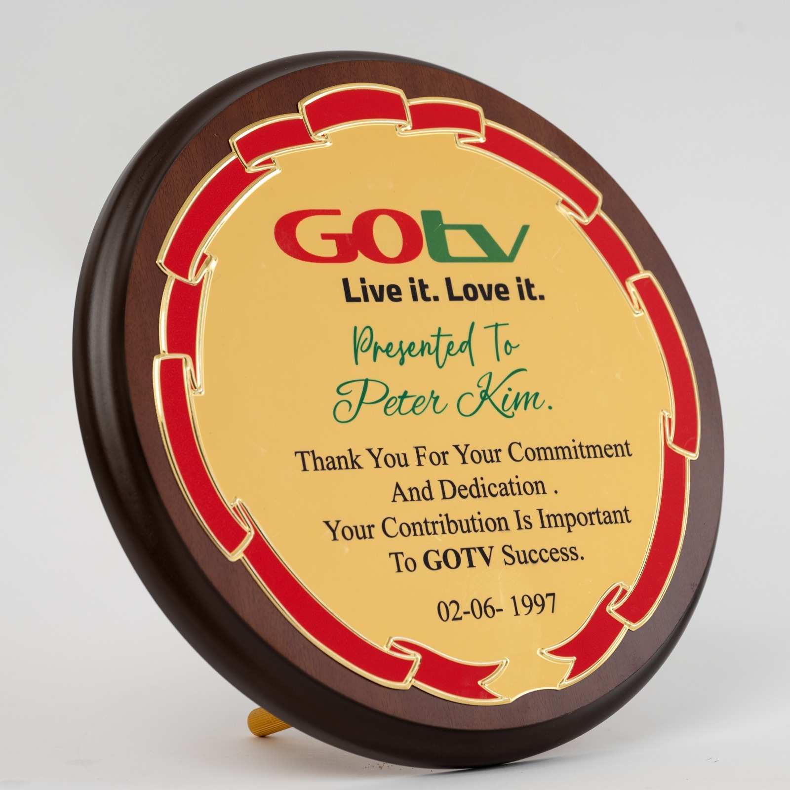 Round Executive Appreciation Award - Image 4