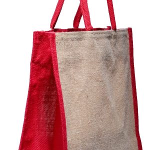 A3 Coloured Jute Bag