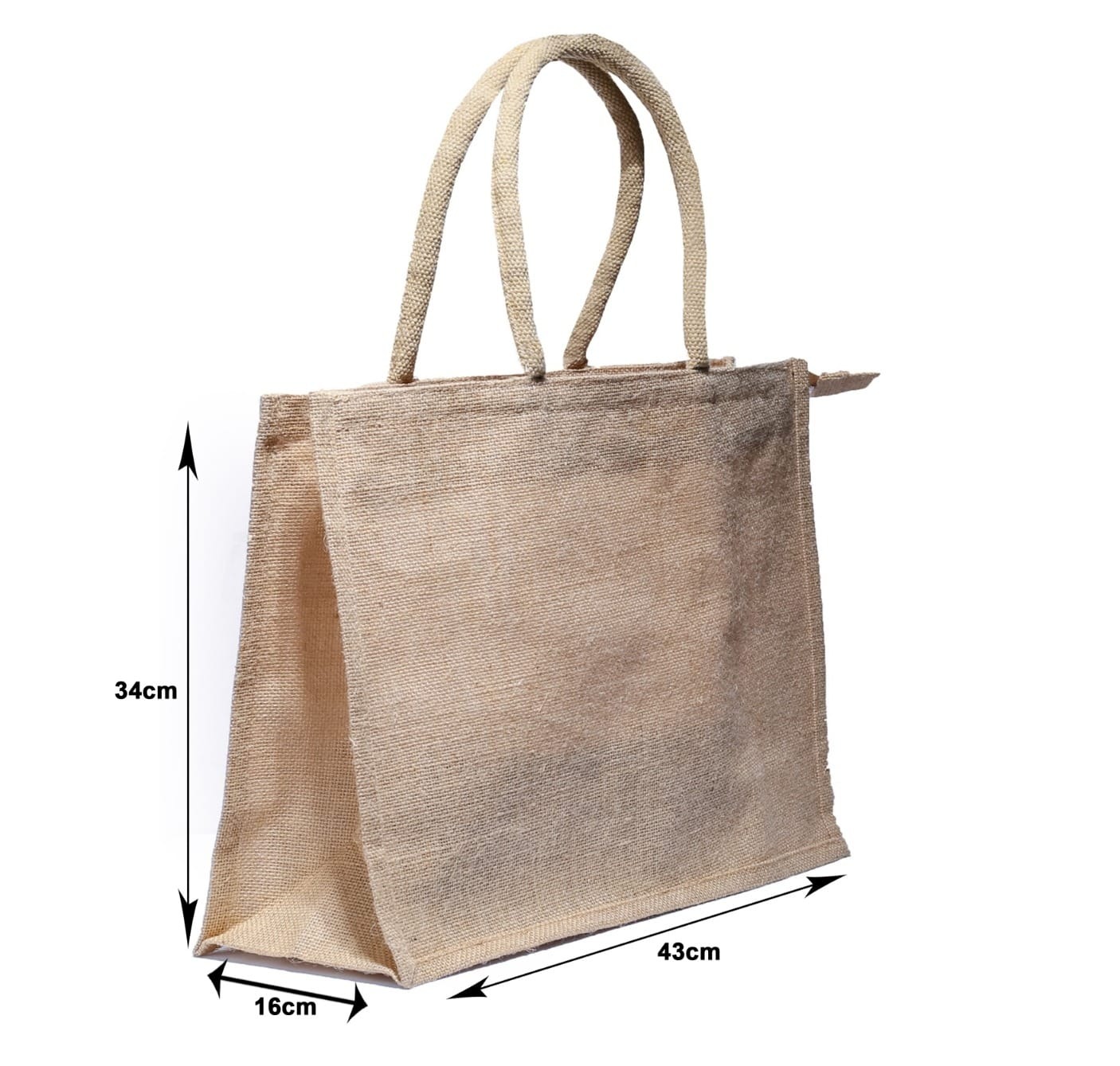 A3 Coloured Jute Bag – Eco-Friendly Reusable Shopping & Gift Bag - Image 8