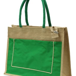 A3 Front Pocket Jute Bag